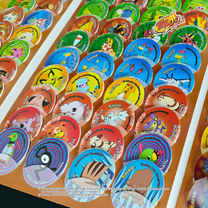 Tazos Pokémon Matutano & Tasty Set 3 Album Full Set (90/90)