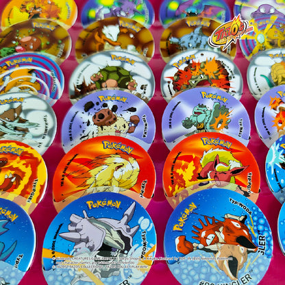 Tazos Pokémon Set 2 Album Full Set Poland Lays Edition (50/50)